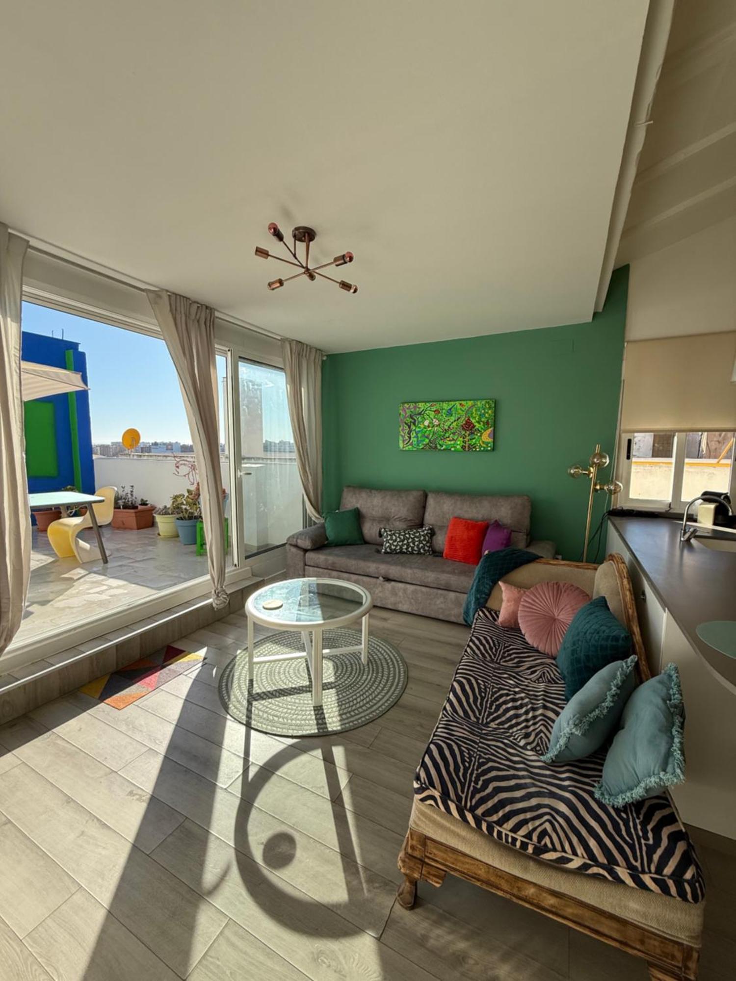 Petite Penthouse With The Sunniest Terrace In Valencia Apartment Luaran gambar